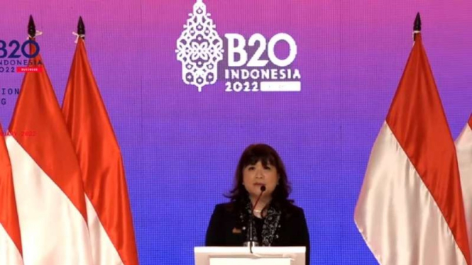 Ketua Penyelenggara B20, Shinta Widjaja Kamdani.