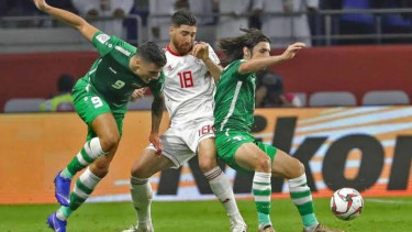 Duel Timnas Irak Vs Iran