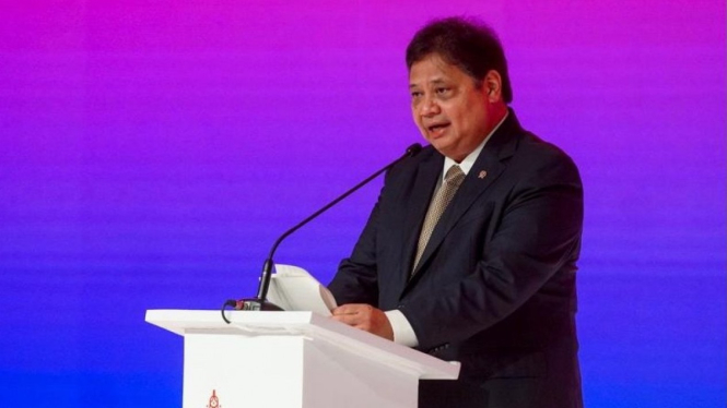 Menteri Koordinator Bidang Perekonomian Airlangga Hartarto