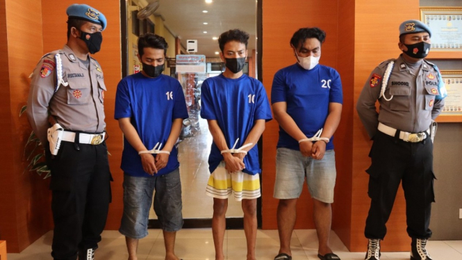 3 pelaku yang merusak Mercy ditangkap polisi
