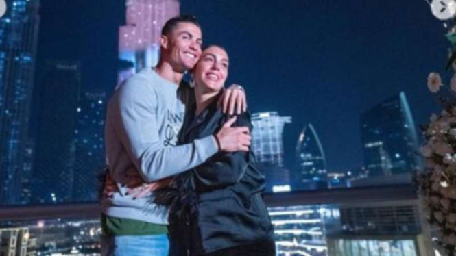 Cristiano Ronaldo dan Georgina Rodriguez.