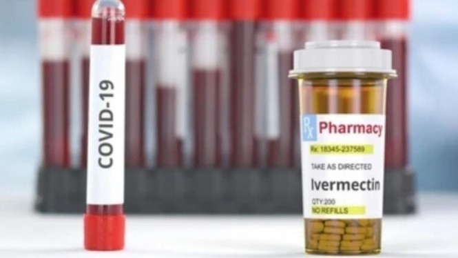 Ilustrasi obat ivermectin.