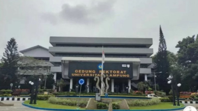 Gedung Rektorat Universitas Lampung (Unila)