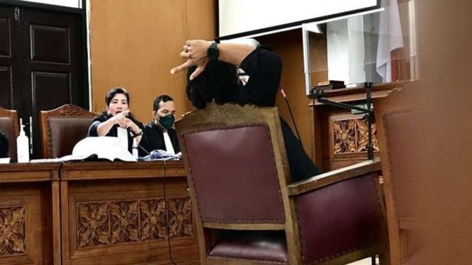 Terdakwa kasus unlawful killing terhadap anggota FPI, Briptu Fikri Ramadhan