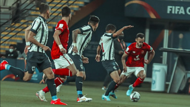 Pertandingan Al Ahly vs Monterrey. 