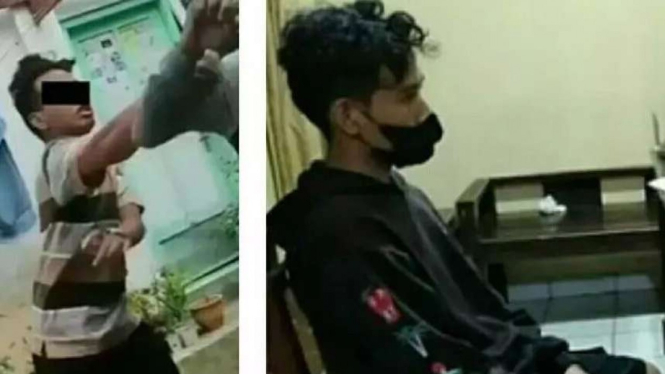 Warga pemukul petugas PLN di Bantul ditangkap polisi.