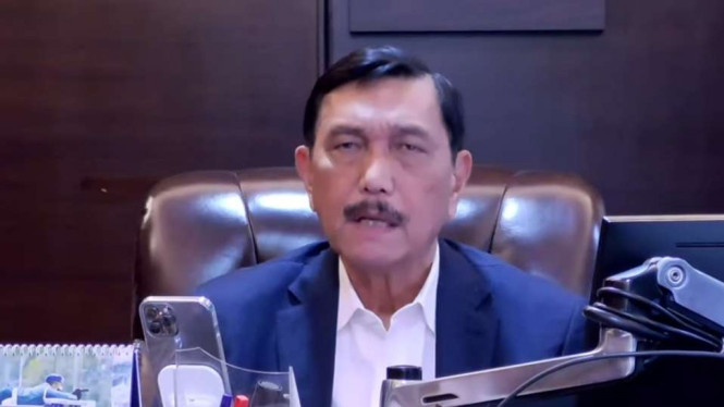 Menko Maritim dan Investasi, Luhut Binsar Pandjaitan.