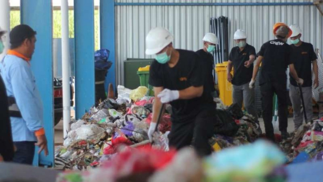 TPS Terpadu Eco-Waste di Sangatta.