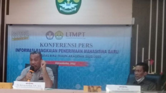 Universitas Riau Terima 6.280 Mahasiswa Baru Tahun 2022