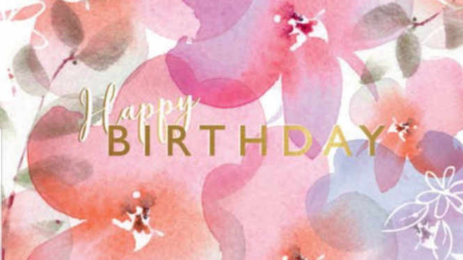 Happy birthday