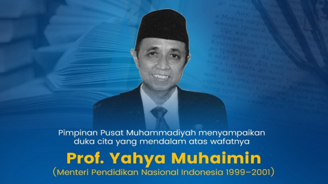Mantan Mendiknas Yahya Muhaimin meninggal dunia