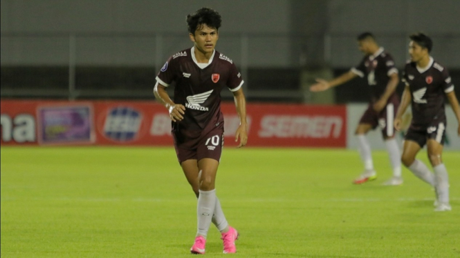Gelandang muda PSM Makassar, Rafly Asrul. 