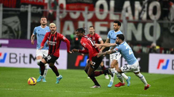 Perempatfinal Coppa Italia, AC Milan vs Lazio
