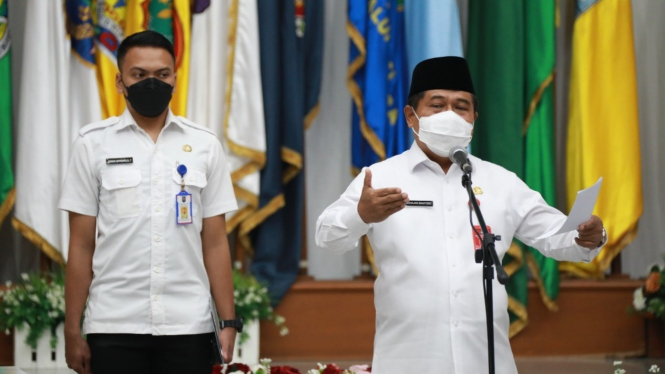 Pelantikan para pejabat Kemendagri