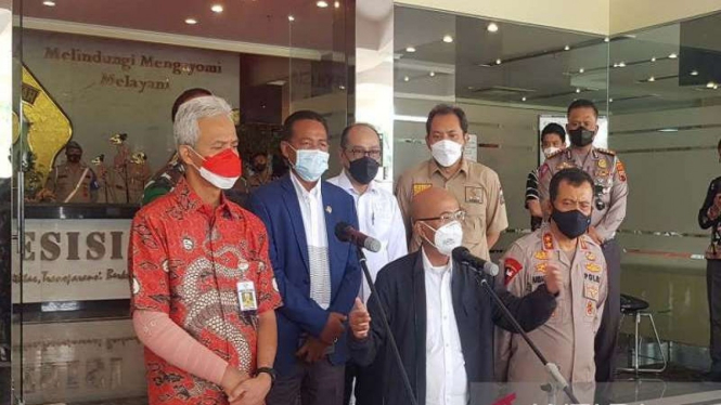 Komisi III DPR menemui Kapolda Jateng dan Gubernur Jateng membahas Desa Wadas