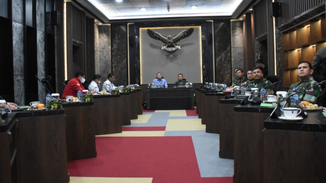 Rapat persiapan Liga Santri Tahun 2022