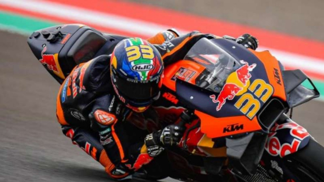 Pembalap Red Bull KTM, Brad Binder.