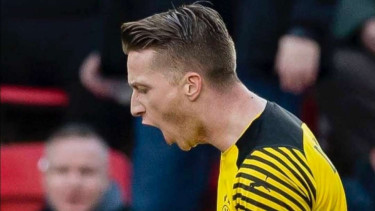 Kapten Borussia Dortmund, Marco Reus. 