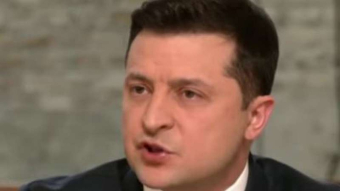 Presiden Ukraina Volodymyr Zelensky