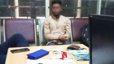 Penumpang Air Asia yang ditangkap di Bandara Kualanamu, Sumut