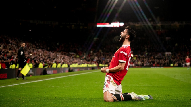 Gelandang Manchester United, Bruno Fernandes