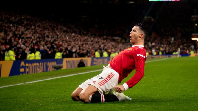 Mantan penyerang Manchester United, Cristiano Ronaldo