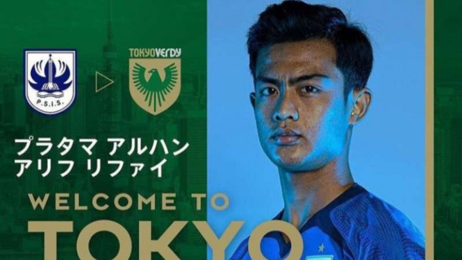 Pratama Arhan resmi berlabuh di Tokyo Verdy.