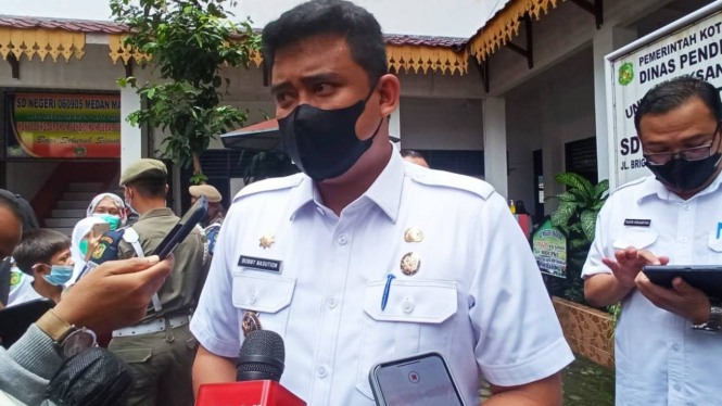 Wali Kota Medan Bobbu Nasution.