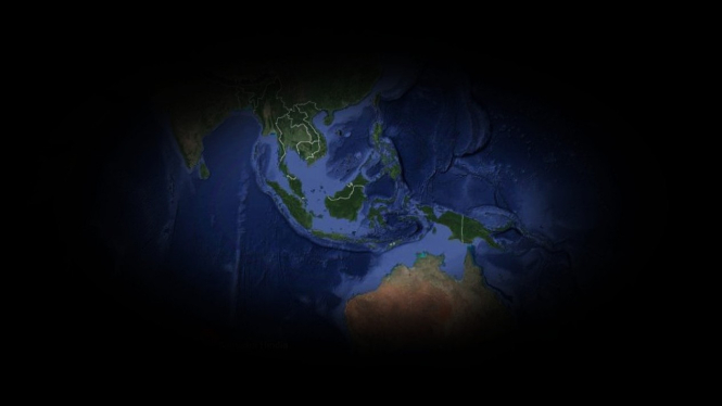 VIVA Militer: Map Indonesia dan Samudra Hindia.