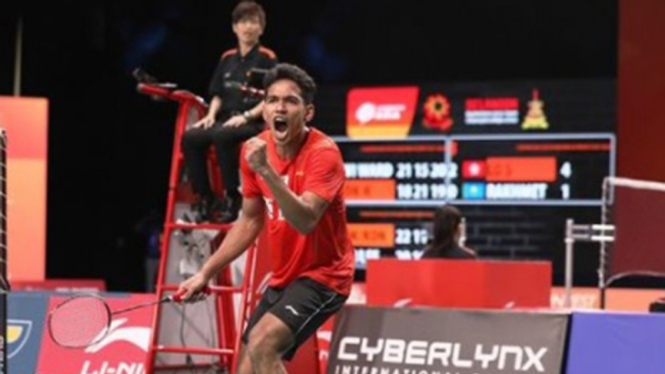 Tunggal putra Indonesia, Chico Aura Dwi Wardoyo di BATC 2022