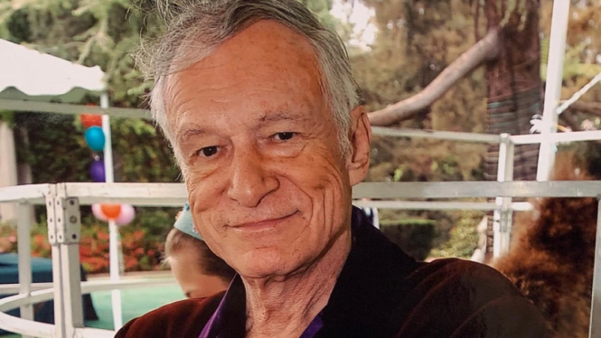 Hugh Hefner.