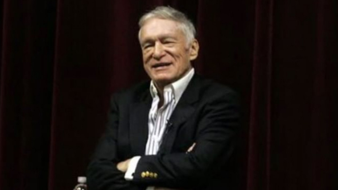 Hugh Hefner.