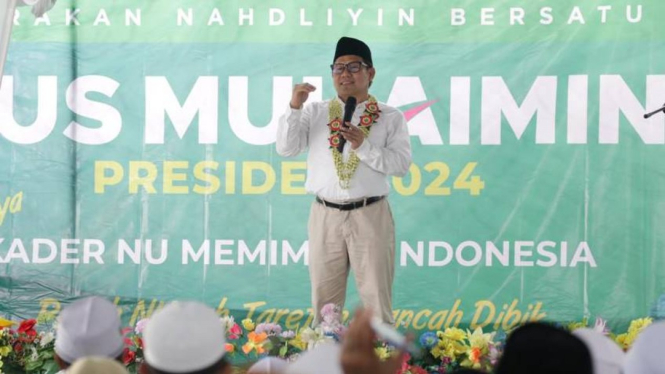 Ketua Umum Partai Kebangkitan Bangsa (PKB) Muhaimin Iskandar alias Cak Imin.