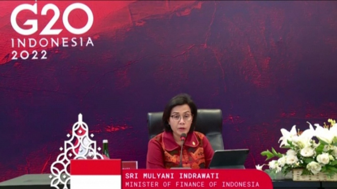 Menteri Keuangan Sri Mulyani.