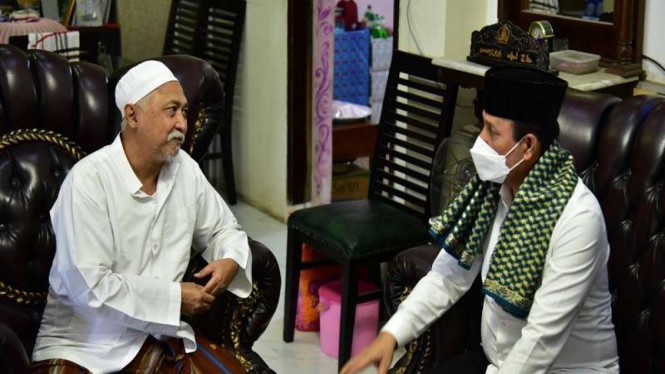 Kepala BNPT, Komjen Pol. Boy Rafli Amar bertemu ulama
