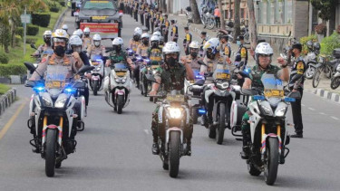 Acara pisah sambut Danrem 031/Wirabima