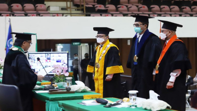 Universitas Syiah Kuala Kukuhkan Tiga Guru Besar 