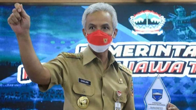 Gubernur Jawa Tengah Ganjar Pranowo.
