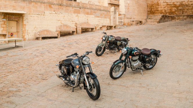 Royal Enfield Classic 350 edisi 2022.