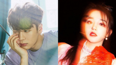 Jackson Wang atau Jackson GOT7 dan Yuqi (G)I-DLE.