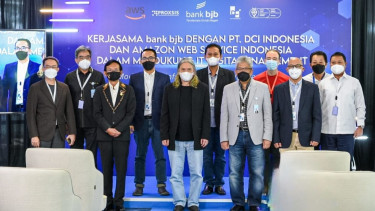 Kerjasama Bank BJB dengan AWS dan DCI
