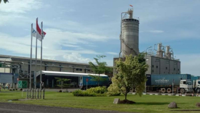 Pabrik kimia di Cilegon, Banten.