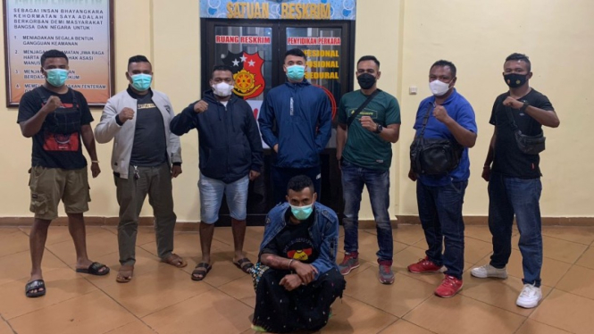 Polisi mengamankan LNBK, pembuat video mesum ke Mapolres Manggarai.