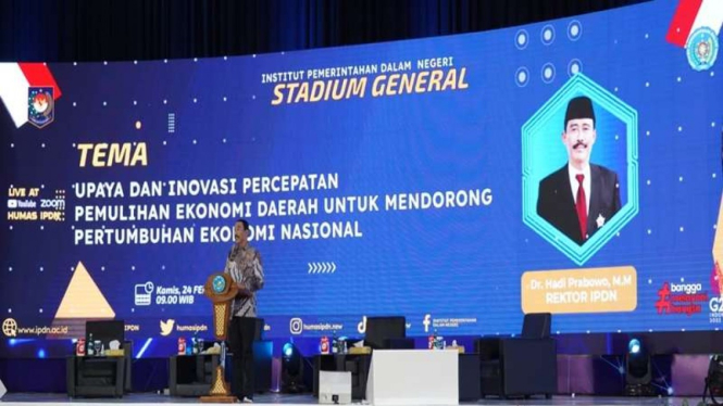 IPDN menggelar kegiatan stadium general