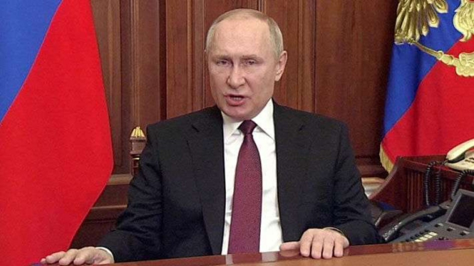 Presiden Rusia, Vladimir Putin.