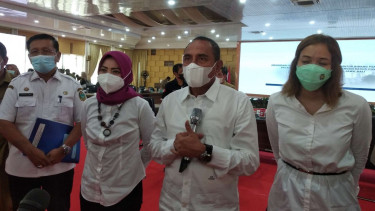 Gubernur Sumut Edy Rahmayadi.