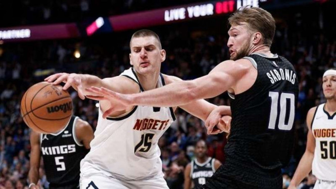 Pemain Denver Nuggets, Nikola Jokic.
