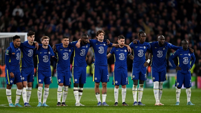Pemain Chelsea di final Piala Liga Inggris