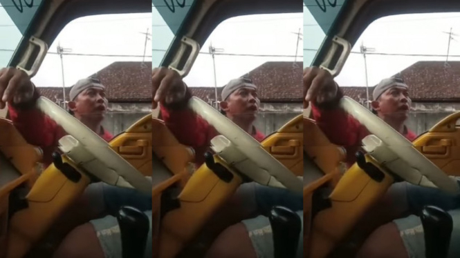 Viral Pemalak Truk Rampas Kunci Mobil 