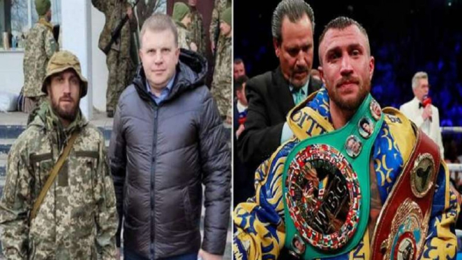 Petinju Rusia,Vasiliy Lomachenko ikut perang melawan Rusia